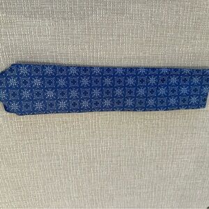David Donahue Navy Geometric Men's Tie